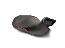 Check out the World Sport Performance Aftermarket Front Motorcycle Seat with CFX and Red Welt Low Version for the BMW R 1300 GS.
